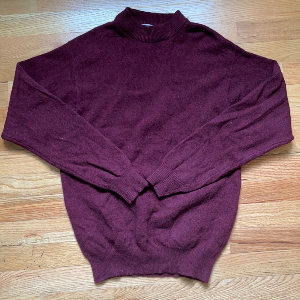 vintage wool men's sweater